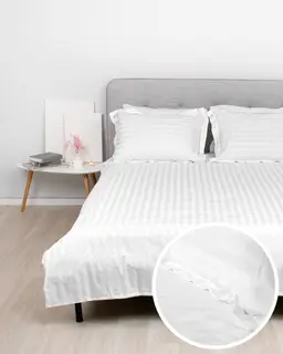 EXCLUSIVE bedding set TAYLOR 00-0000-2 OPTIC WHITE MON