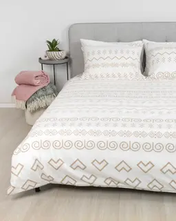 Flanelės patalynė BANKS 40-1497-SAND