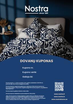 Dovanų kuponas
