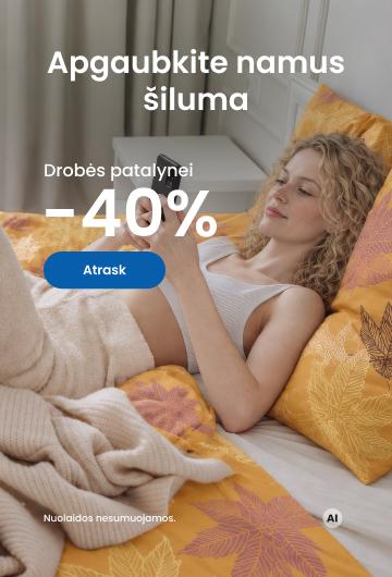 Drobės patalynei -40%/desktop