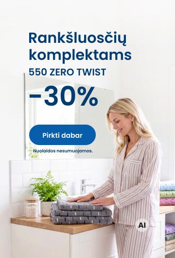 Rankšluosčių komplektams 550 ZERO TWIST -30%/desktop