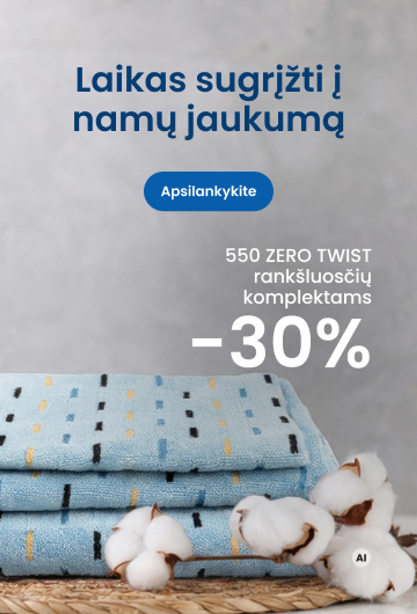 550 ZERO TWIST rankšluosčių komplektams -30%/mobile