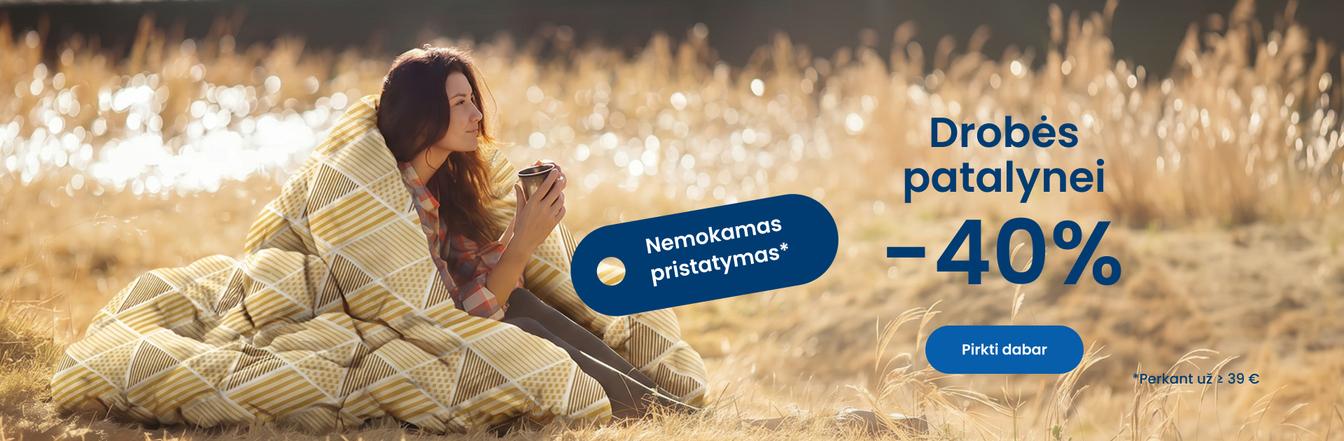 Drobės patalynei -40%\desktop