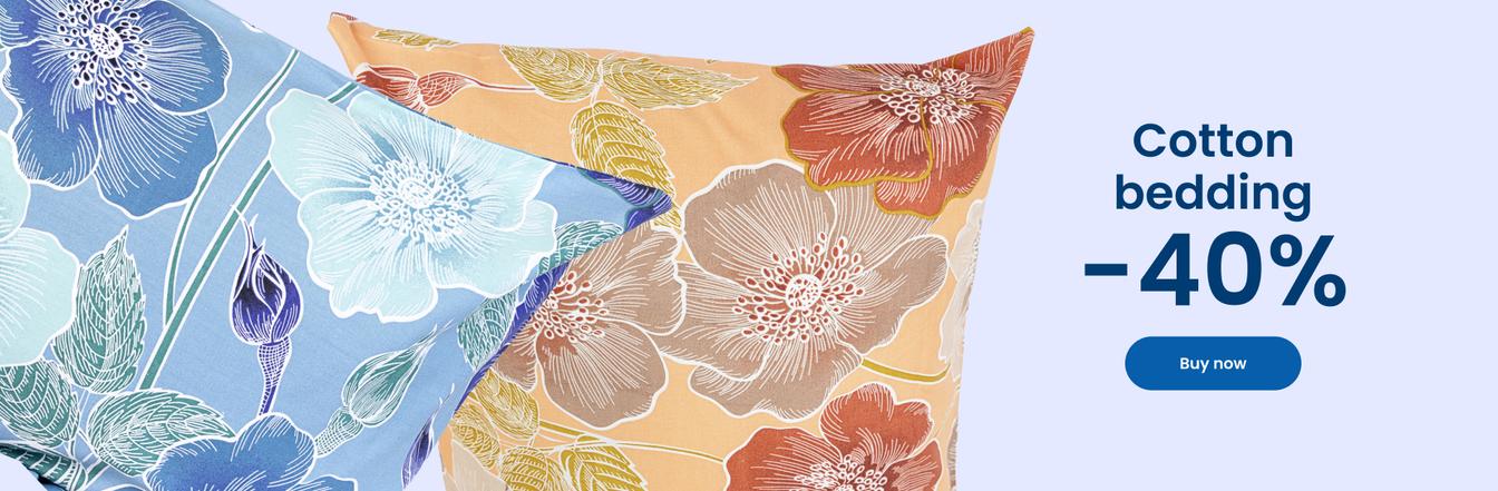 40% off canvas bedding / dekstop