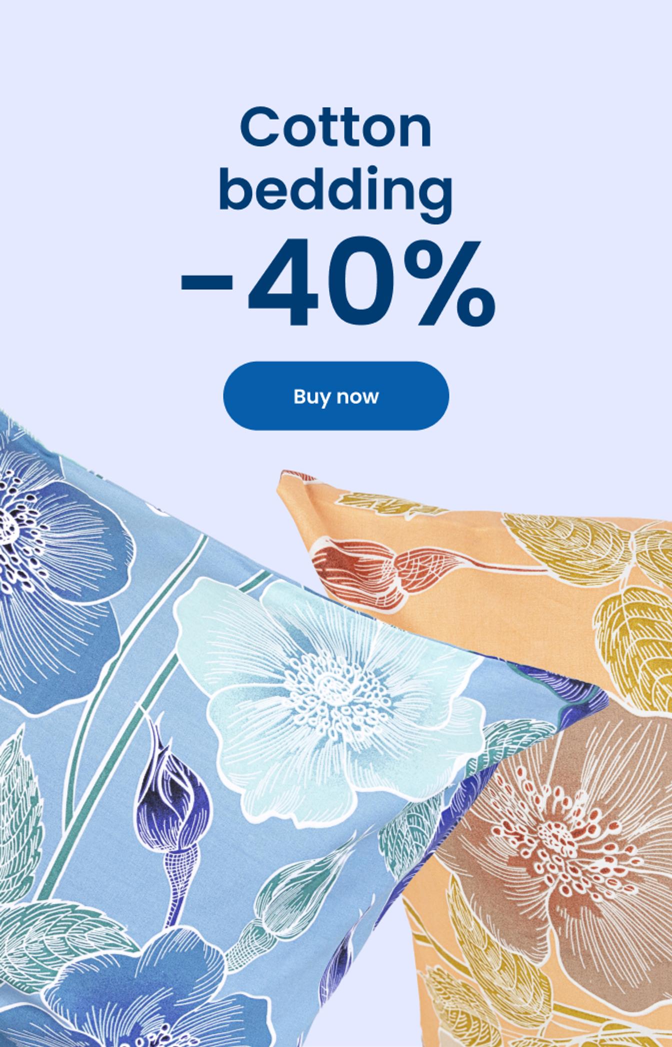 40% off canvas bedding/mobile