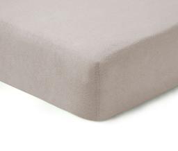 Frotinės paklodės su guma TERRYBTL-SILVER GREY