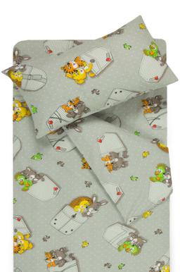 Vaikiška patalynė SLEEPING FRIENDS 10-0023-GREY