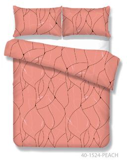 Patalynės komplektas ABSTRAKCIJA 40-1524-PEACH