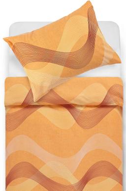 Drobės patalynės komplektas DOLLY 40-1478-PEACH