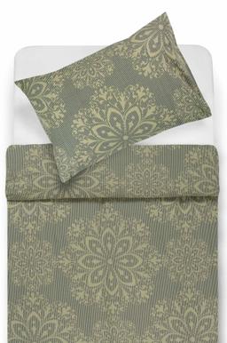 Drobės patalynės komplektas DONNIE 20-1289-PALE OLIVE