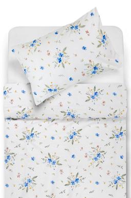 Drobės patalynės komplektas DIANE 20-1771-BLUE