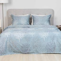 Satino patalynė ADDISON 40-1118-MINERAL BLUE