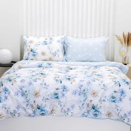 PREMIUM mako satino patalynė CLARABELLE 20-1914/20-1915-LIGHT BLUE