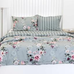 Постельное белье из Mako Сатина CORRINE 20-1920/30-0873-GREY
